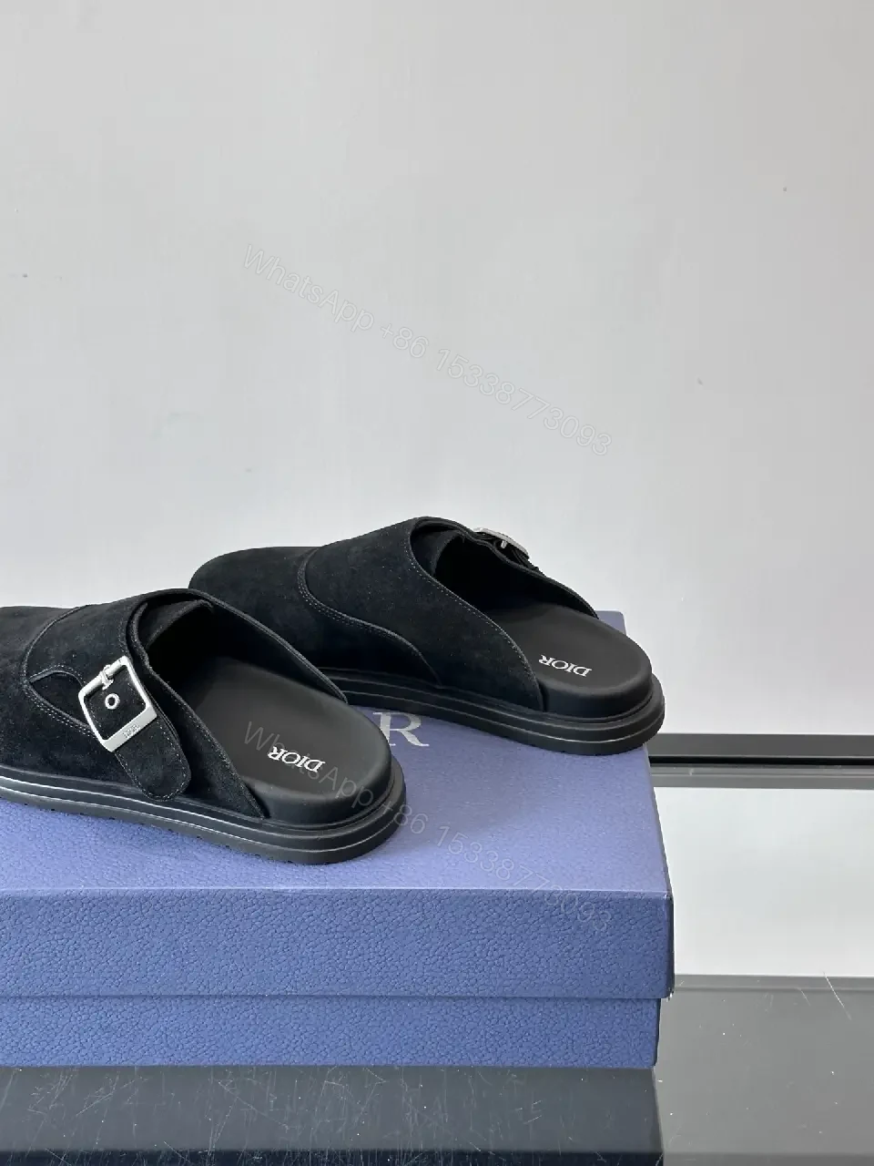 View 10 of Avant-Guard Slip-On Driver Mules: Subtle Texture, Quiet Power