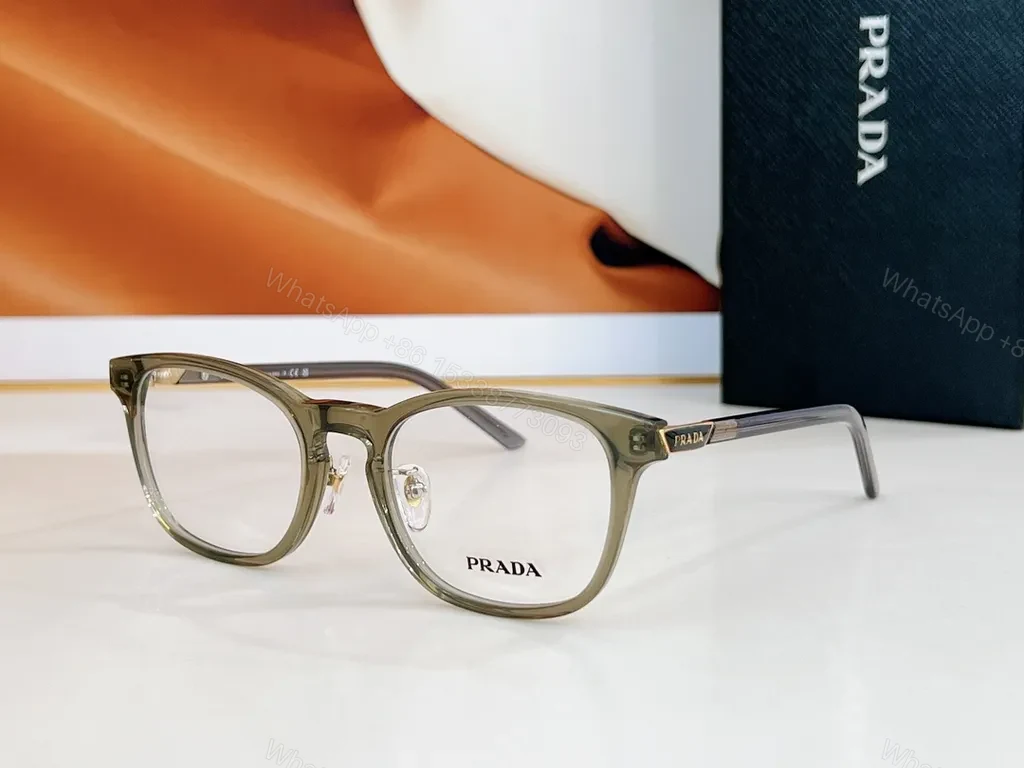 View 3 of Transparent-Frame Prada Eyeglasses: Ultra-Refined Everyday Clarity
