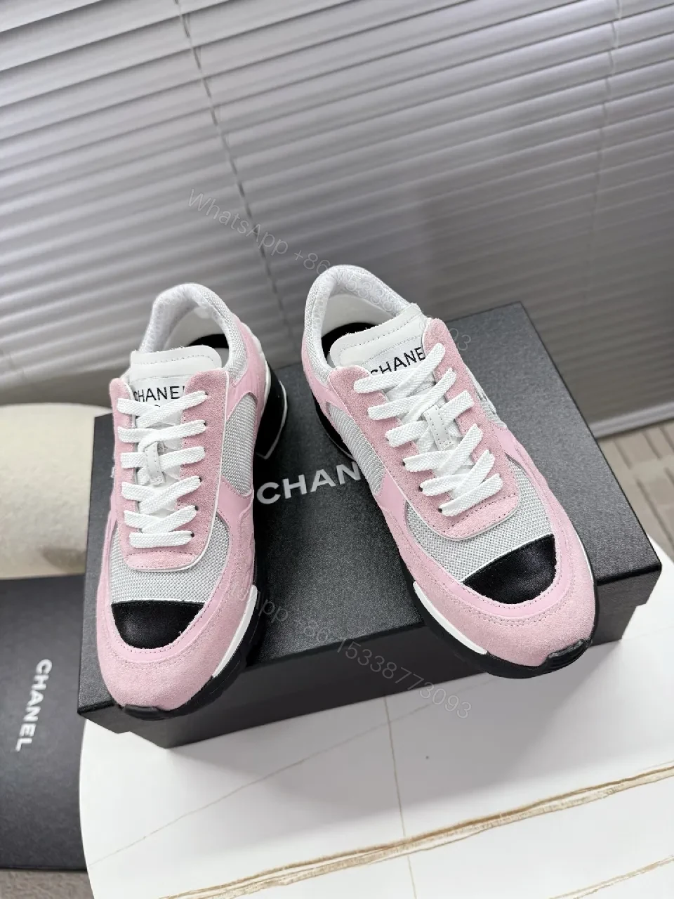 Soft-Pink Suede Textured Sneakers - Everyday Luxe Comfort — view 1