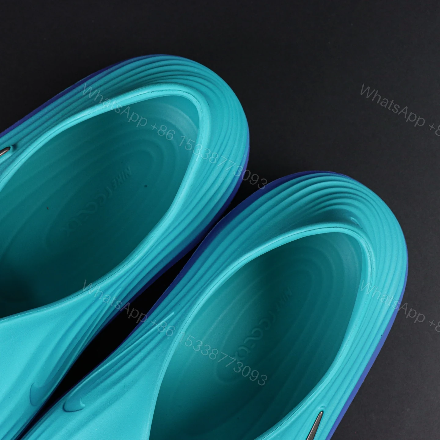 View 4 of Nike ReactX Rejuven8 Perforated Blue