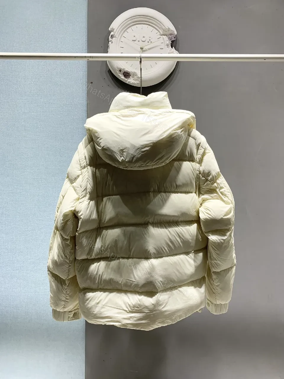 View 9 of Off-White Shade Puffer Jacket: Insulated, Durable, Chic