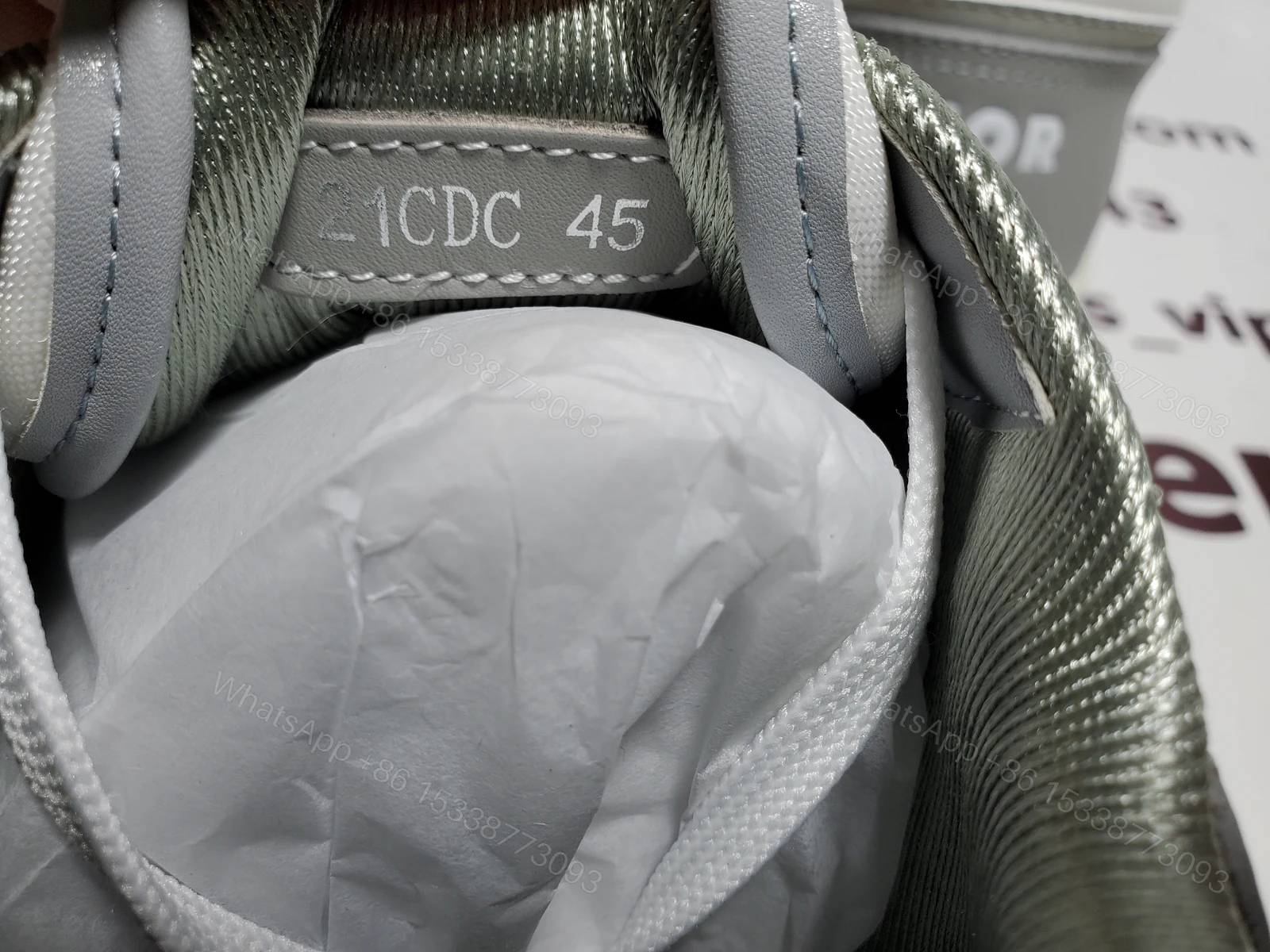 View 6 of Dior B27 Low Gray White 3SN272ZIR_H165