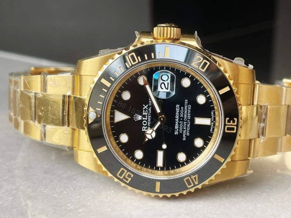 View 2 of VSF FACTORY 1:1 Rolex Submariner Date 41mm 126613 LN BEST EDITION YG 904L Black Dial Swiss 3235