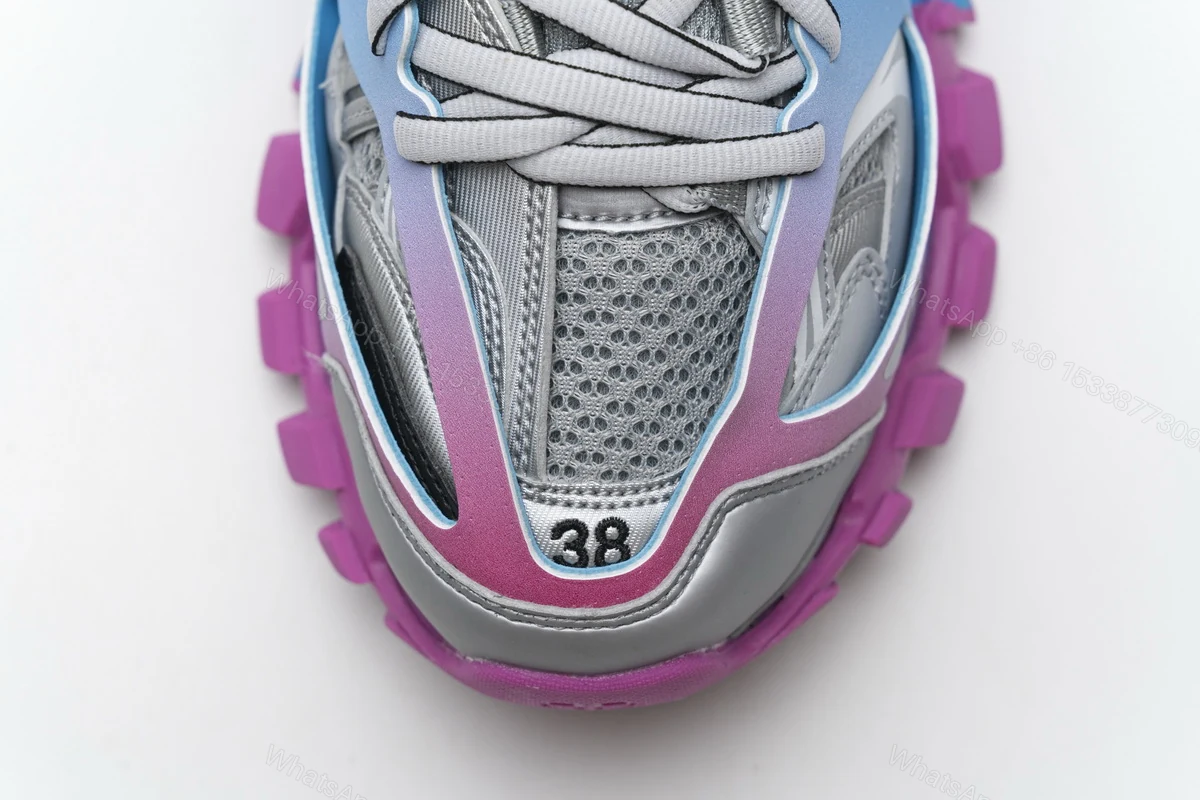 View 8 of Balenciaga Track.Blue Pink Silver 542436 W1GC1 4051