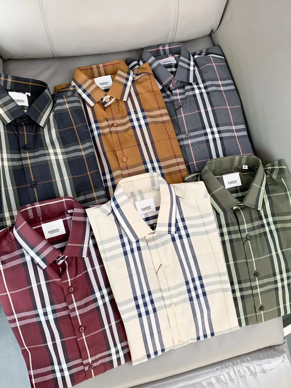 View 5 of Burberry Original Oxford Premium Shirt First Copy | AAA+ Replica