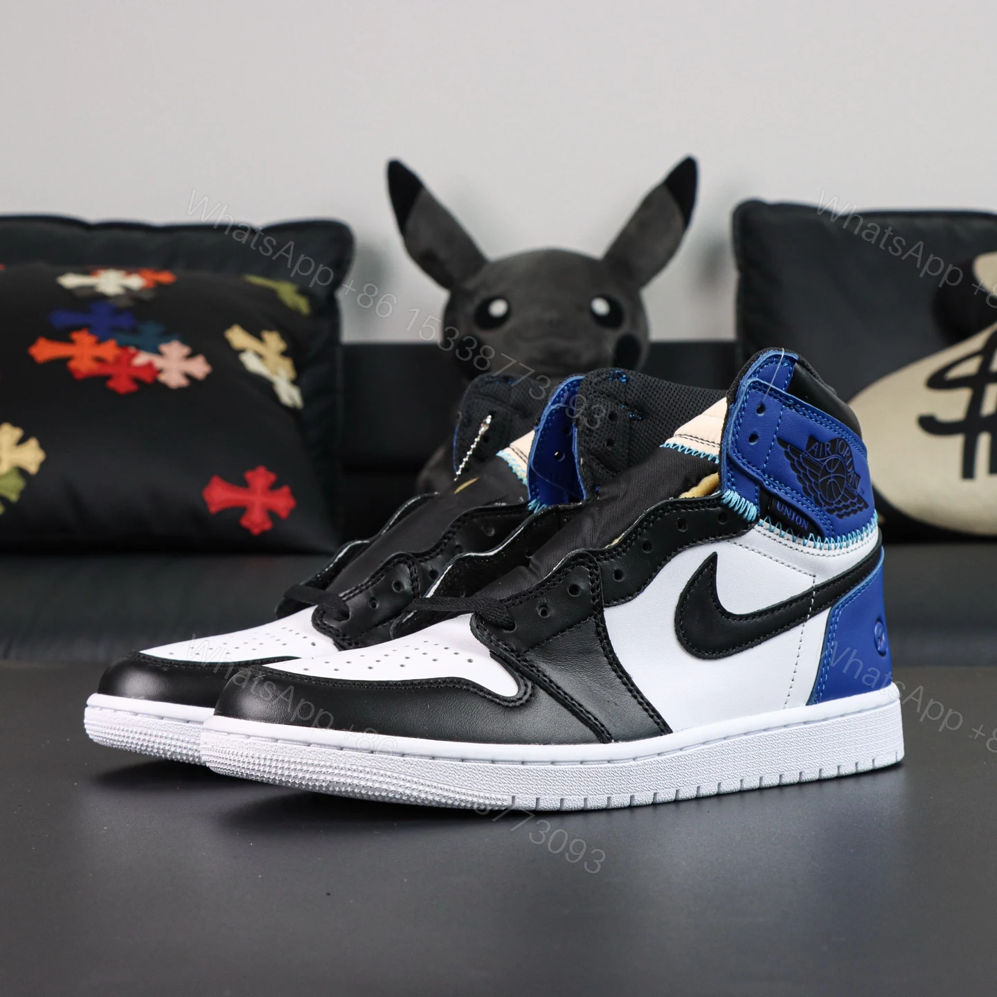 View 9 of Union LA x Fragment Design x Jordan 1 High Reps