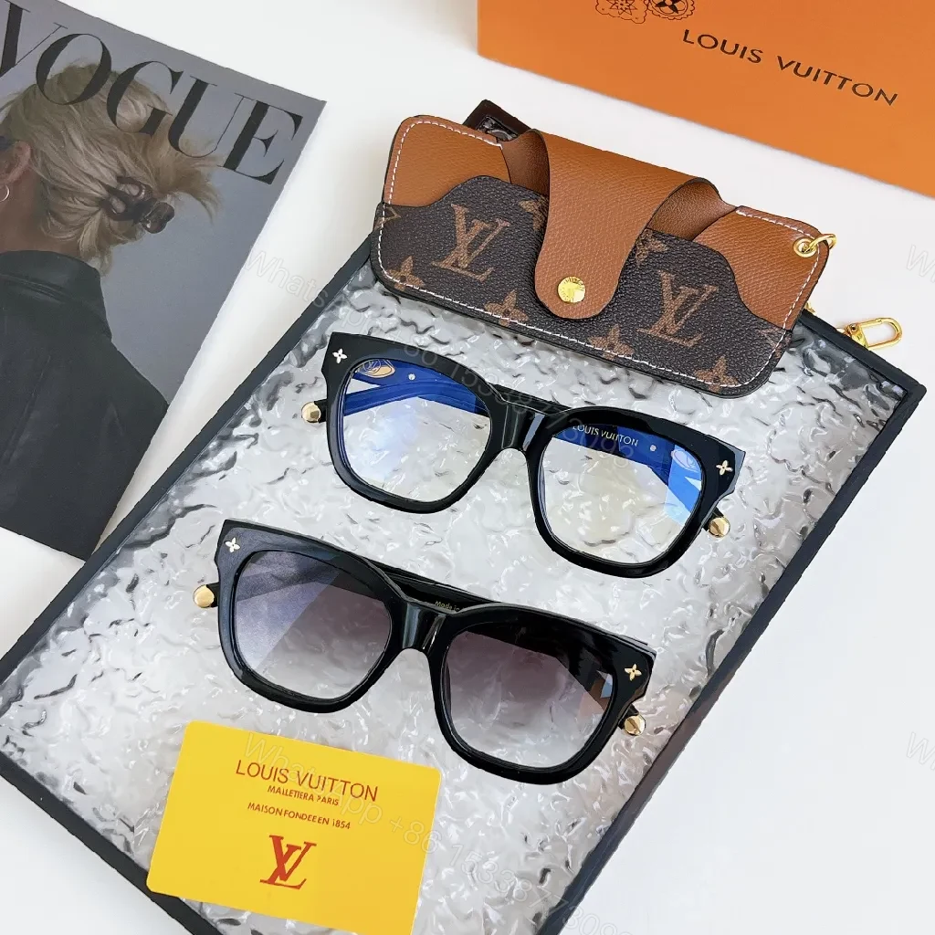 Premium Acetate Sunglasses: Monogram Accents, Polarized UV20+ — view 1