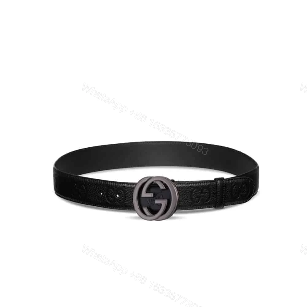 View 8 of GUCCI GG MARMONT REVERSIBLE BELT BLACK MAXI 774153 AABZA 1000