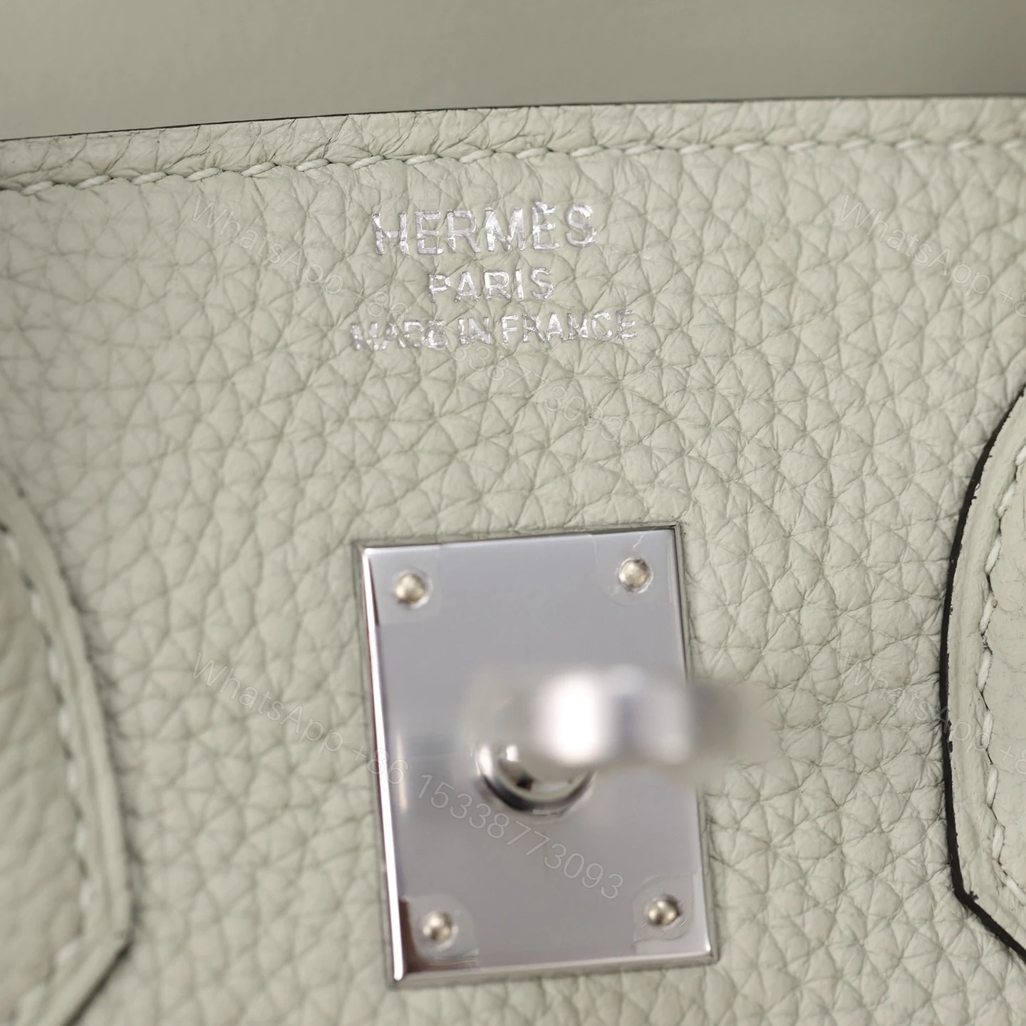 View 20 of 高仿Hermes*Birkin25Togo牛皮水晶灰銀扣/純手工