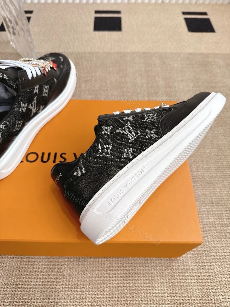 View 9 of Monogram-Print Sneakers: Colorful Embellishments, Luxe Streetwear