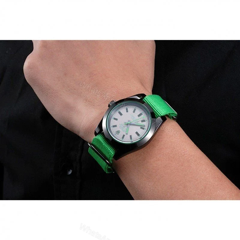 View 11 of Replica Rolex Milgauss Green Dial 622004