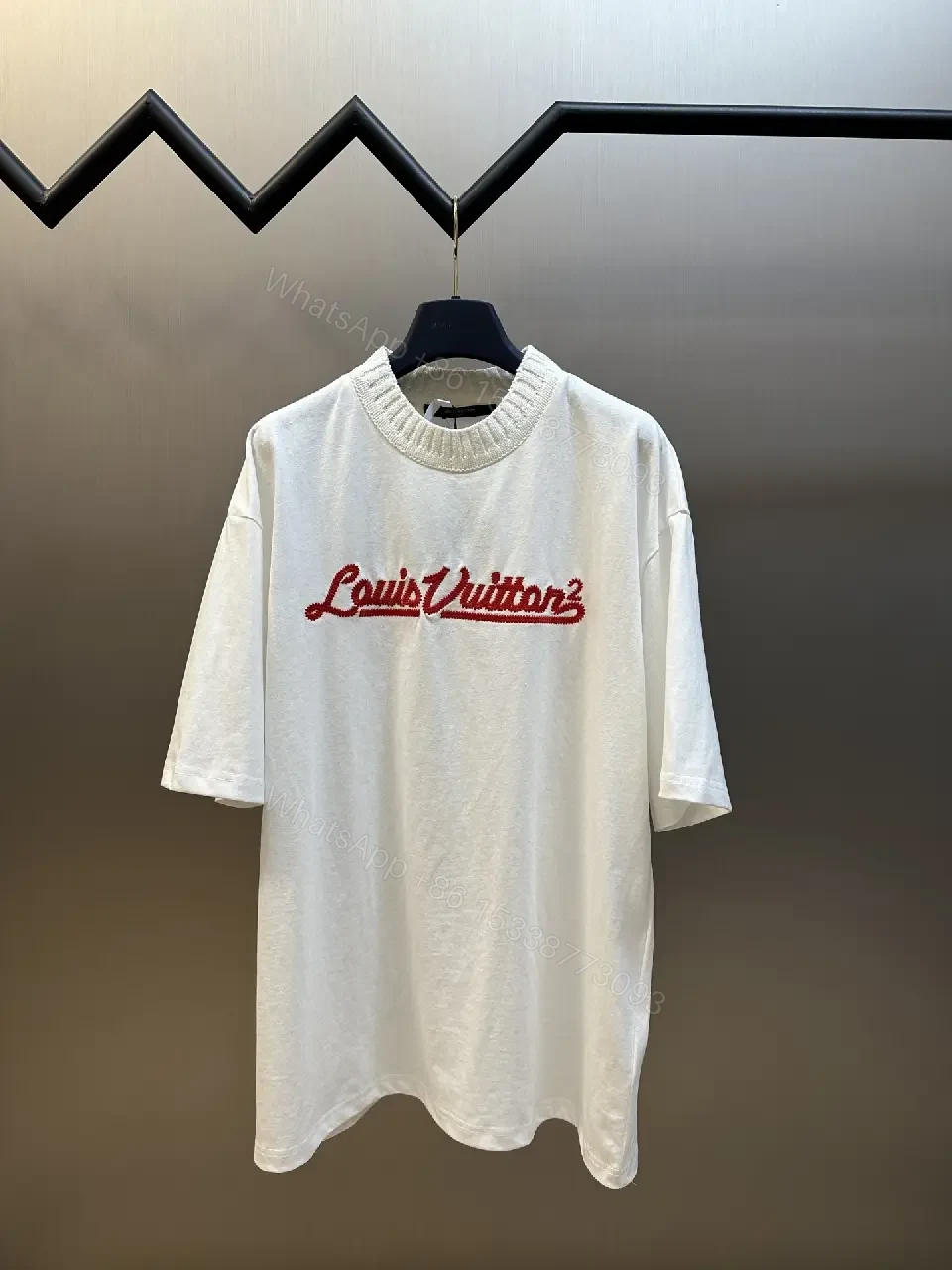 View 6 of Minimalist Logo Tee - Oversized, Premium Cotton Blend, Unisex
