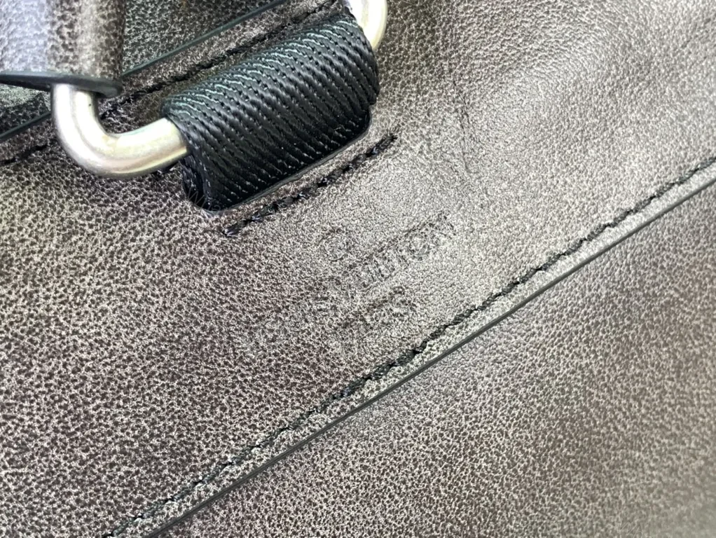 View 6 of Iconic LV Monogram Daypack: Premium Structured Backpack with Leather Trim