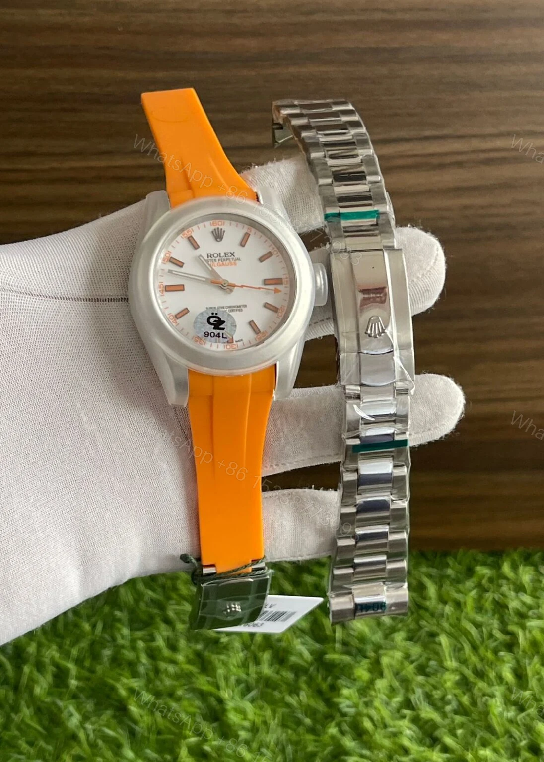 View 3 of Rolex Oyster Perpetual Milgauss White 40MM Automatic