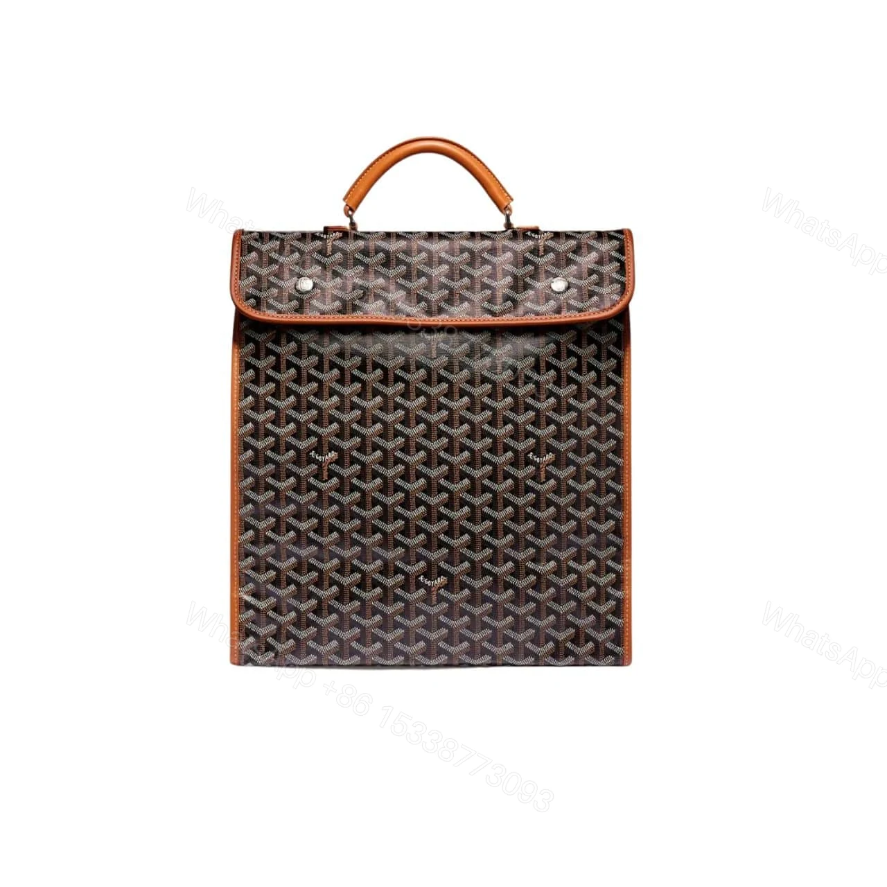 GOYARD SAINT L?GER BACKPACK BLACK TAN 36CM STLEGEMMLTY01CG03P — view 1