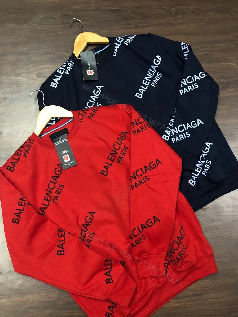 View 2 of FIRST COPY BALENCIAGA PREMIUM ROUND NECK SWEATSHIRT