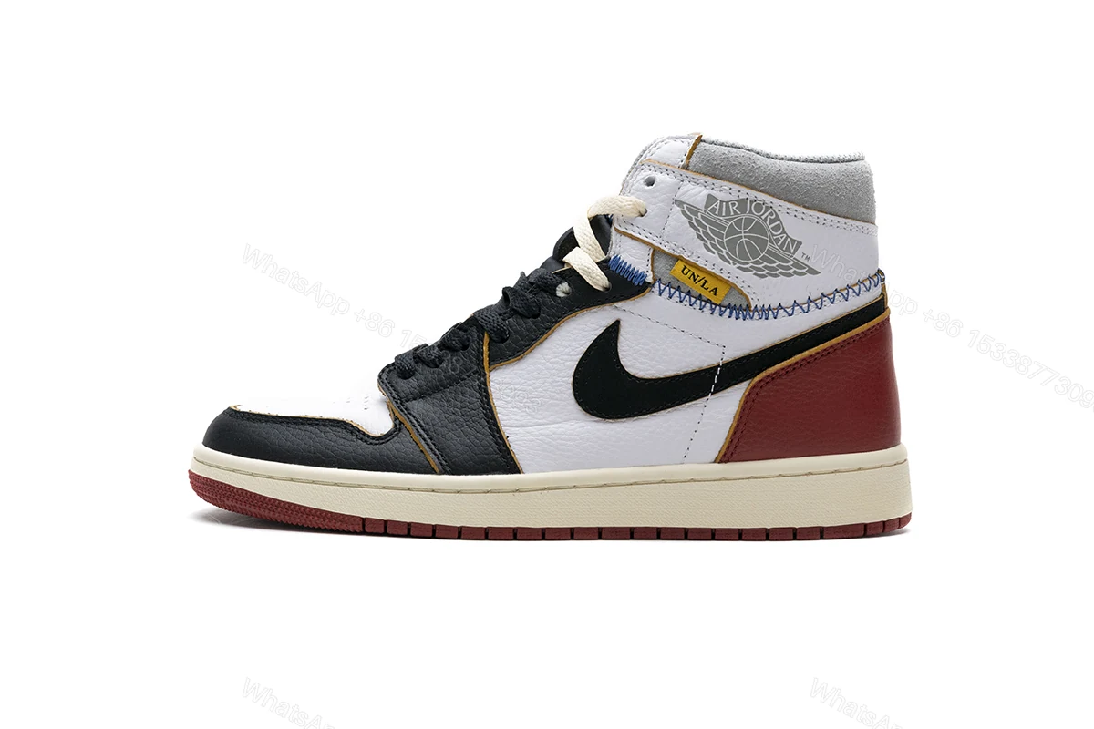 View 11 of Air Jordan 1 Retro High Union Los Angeles Black Toe BV1300-106