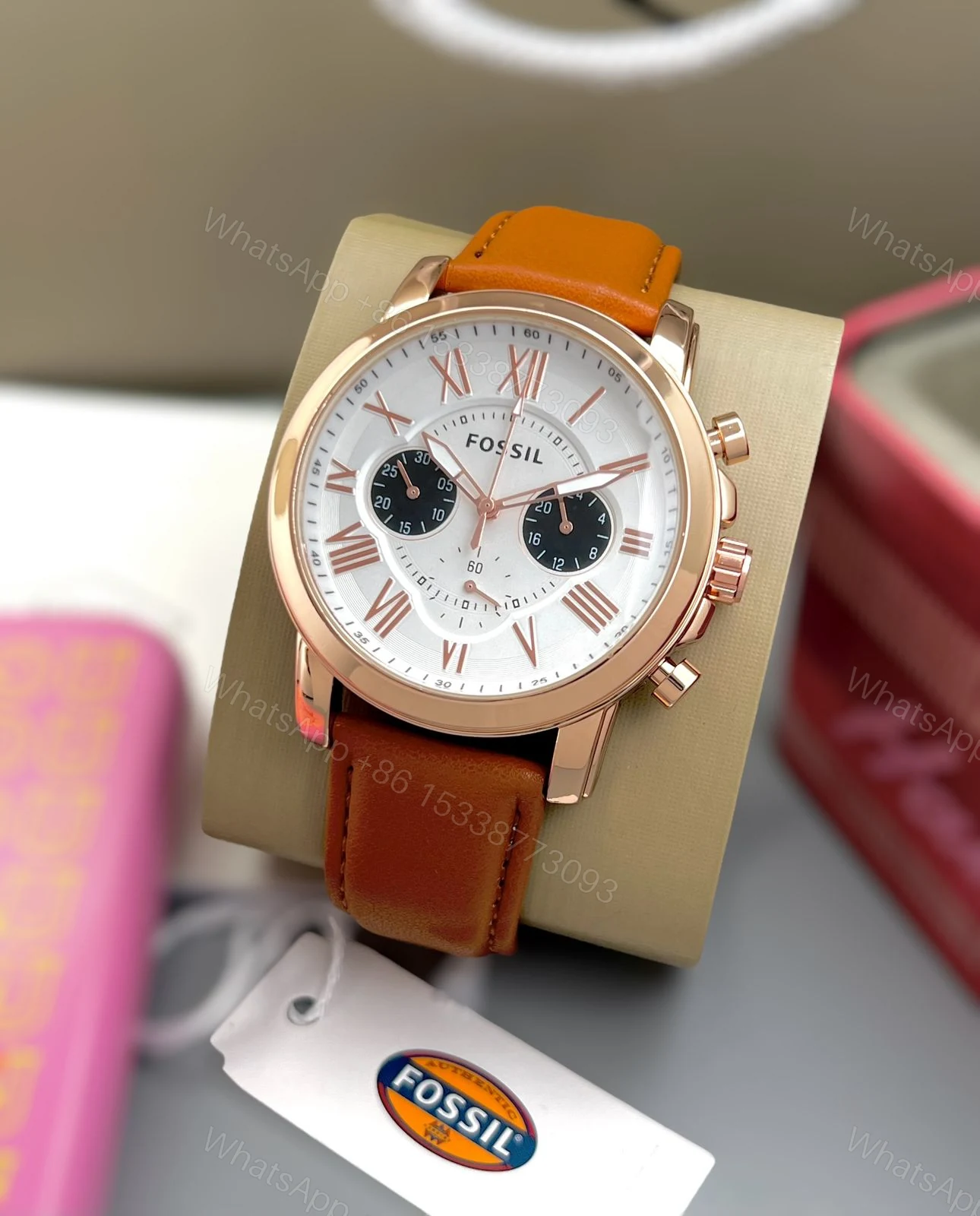 View 3 of FIRST COPY Fossil Arbi dail Watch For Men