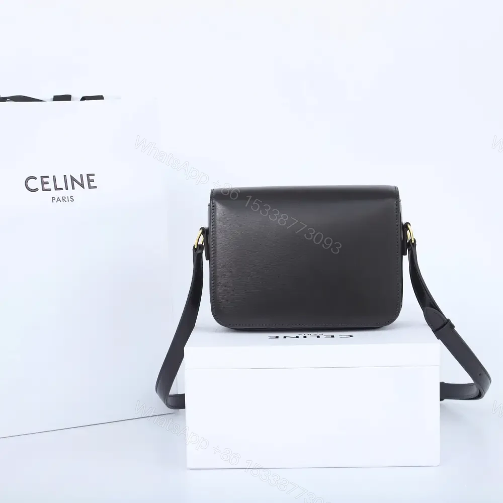 View 2 of 高仿Celine*Triomphe系列手袋188423黑色小號免檢版