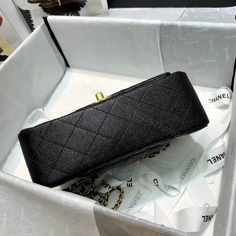 View 3 of Chanel-Inspired Quilted Flap Bag: Everyday Luxury Bag