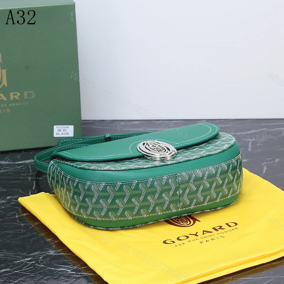 View 5 of GOYARD SEAL CLASP THE 233 BAG GREEN 25CM