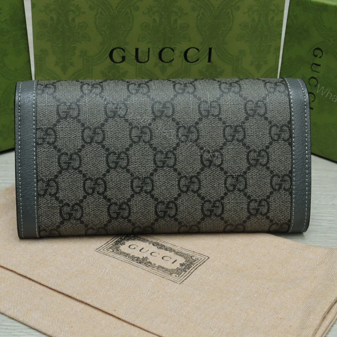 View 8 of Gucci Wallets Black Grey