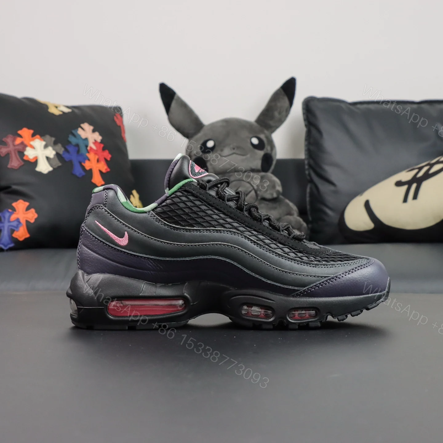 View 2 of Corteiz x Nike Air Max 95 Pink Beam Reps
