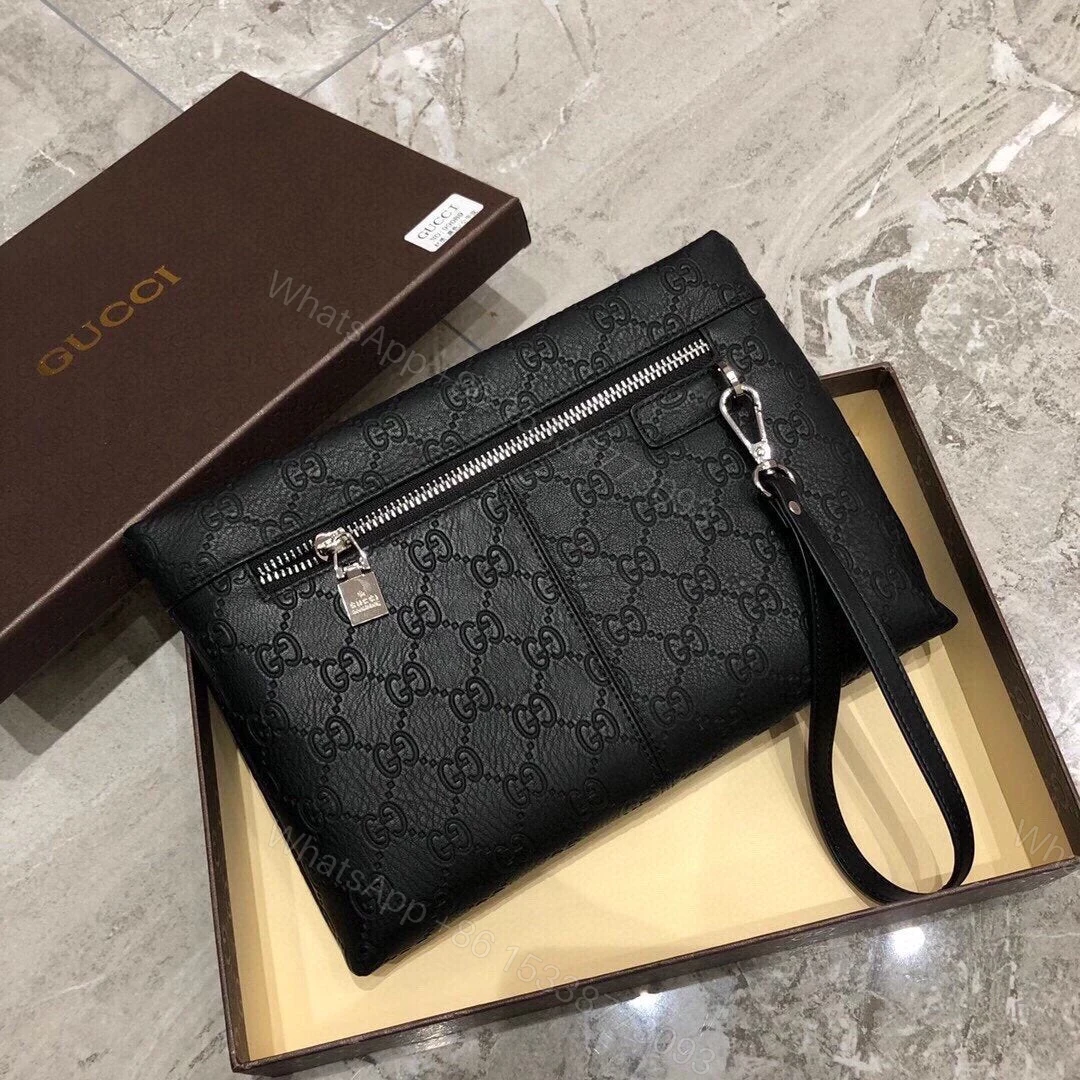 View 5 of GUCCI GG SUPREME WEB CLUTCH