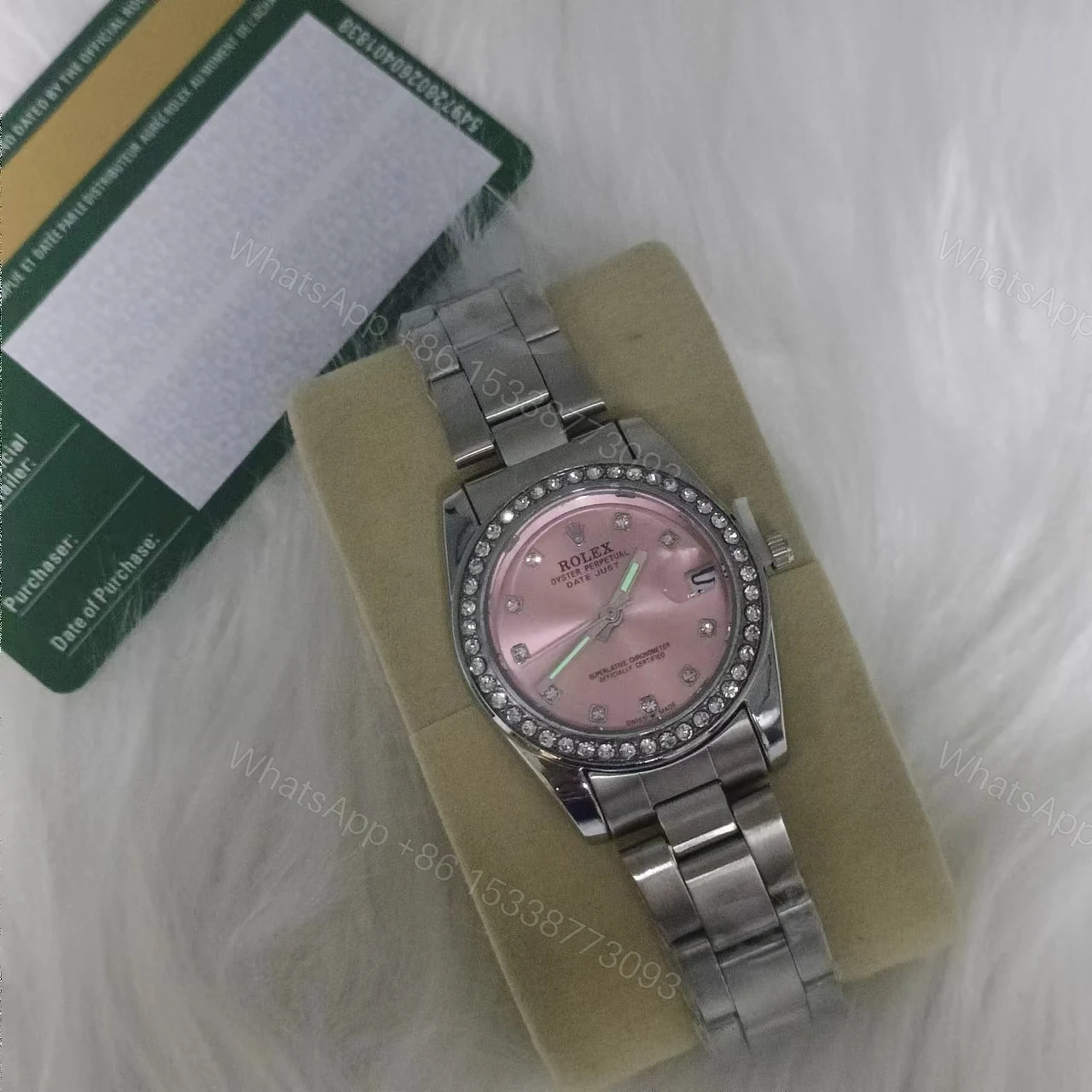 View 5 of Rolex Datejust Pink Dail 31Mm