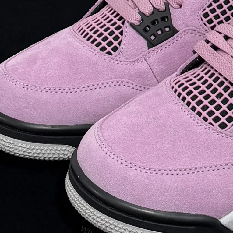 View 4 of Air Jordan 4 Orchid Reps