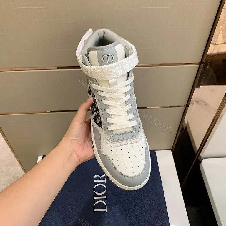 View 5 of Dior Soft-Structure High-Top: Monogram Mesh Luxury Sneaker
