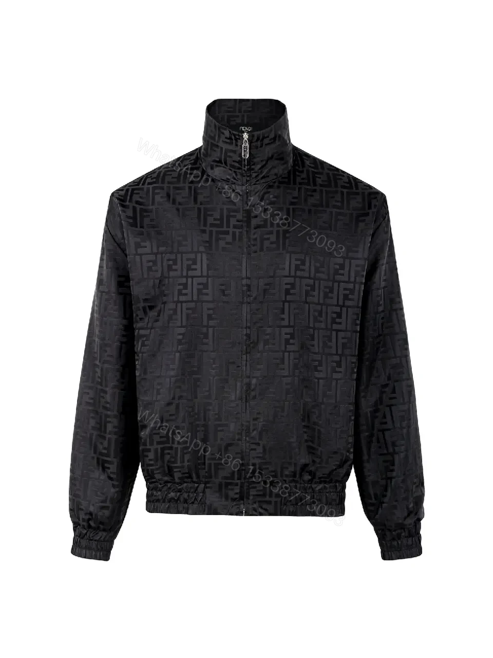 Textured F-Pattern Windbreaker: All-Day Comfort, Modern Edge — view 1