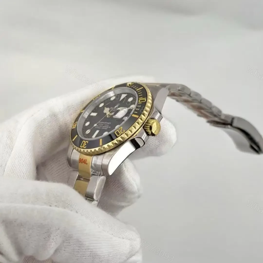 View 6 of TOP Replica Rolex Submariner – Silver Gold