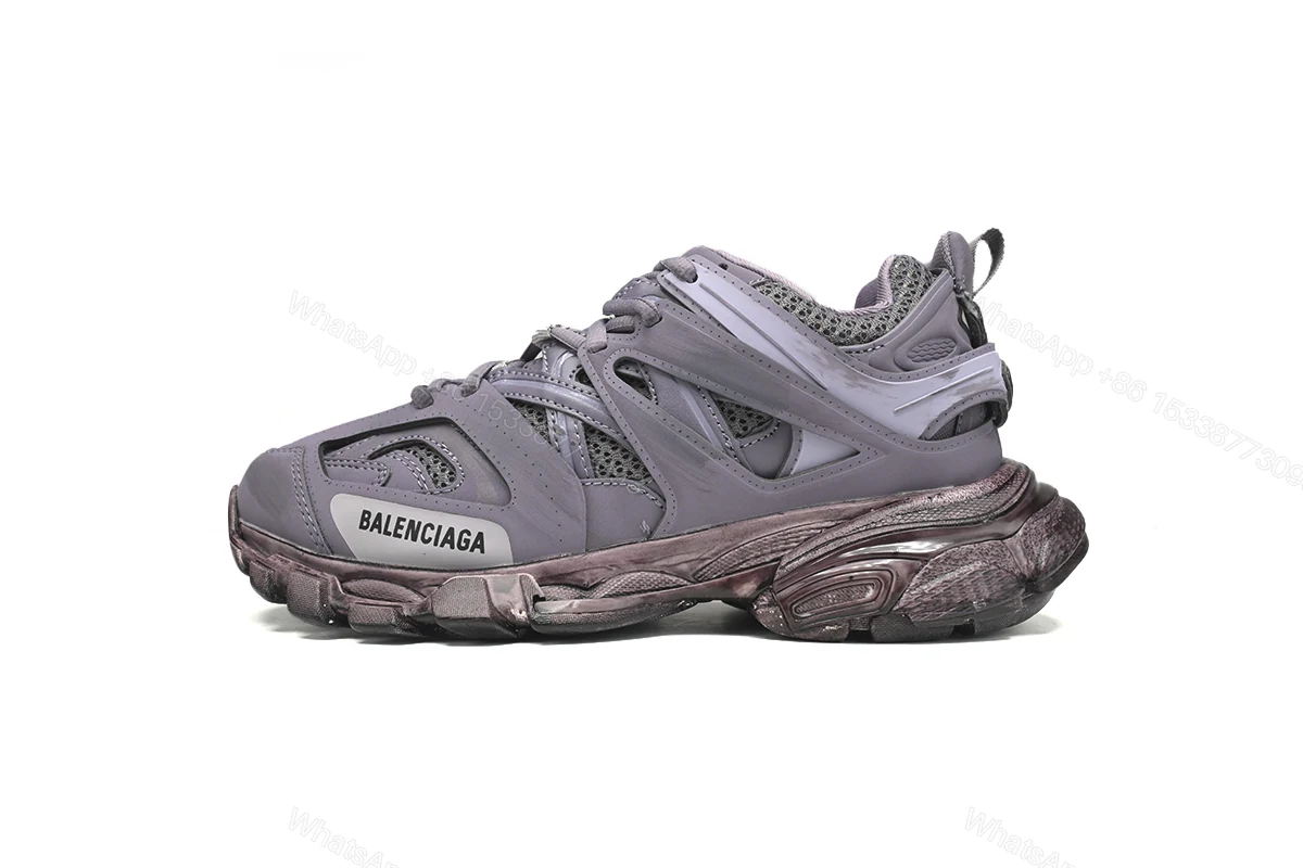 View 6 of Balenciaga Track Black Gray Purple 542436 W1AC5 0620