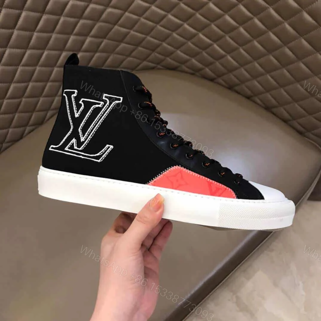 View 2 of LOUIS VUITTON TATTOO HIGH TOP BLACK SNEAKER – LV77