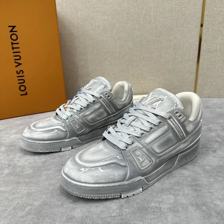 View 5 of Metallic LV High-Top Sneaker: All-Day Comfort & Luxury