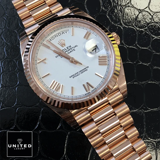 View 6 of Rolex Datejust Rose Gold Replica