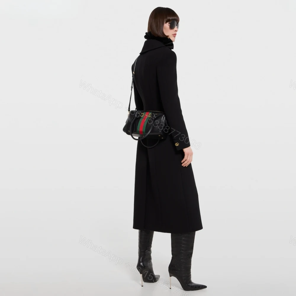 View 11 of Gucci Borsetto Medium Boston Bag Black Leather 28cm