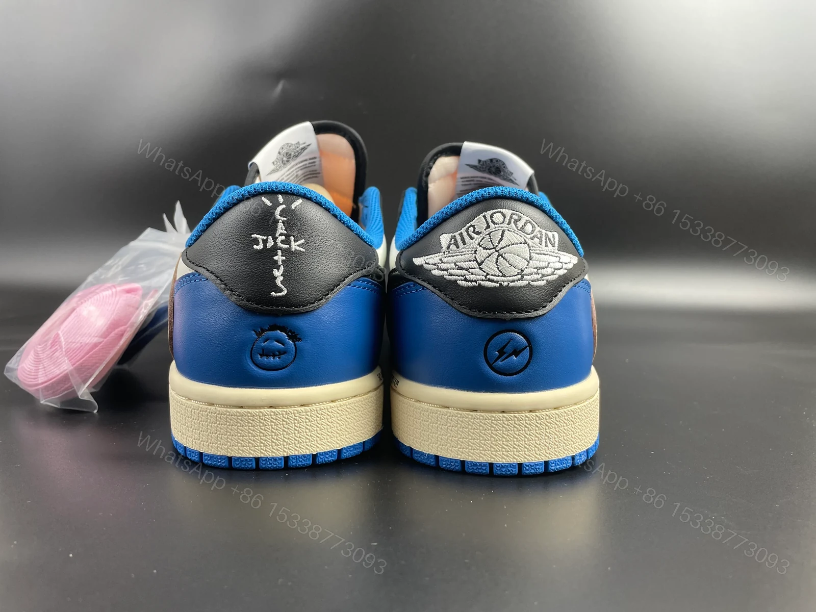 View 7 of Jordan 1 Retro Low OG SP Fragment x Travis Scott
