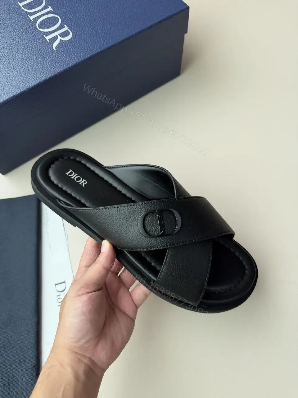 View 5 of Chic Leather Sandals: Minimalist Luxury, Comfort Elevation
