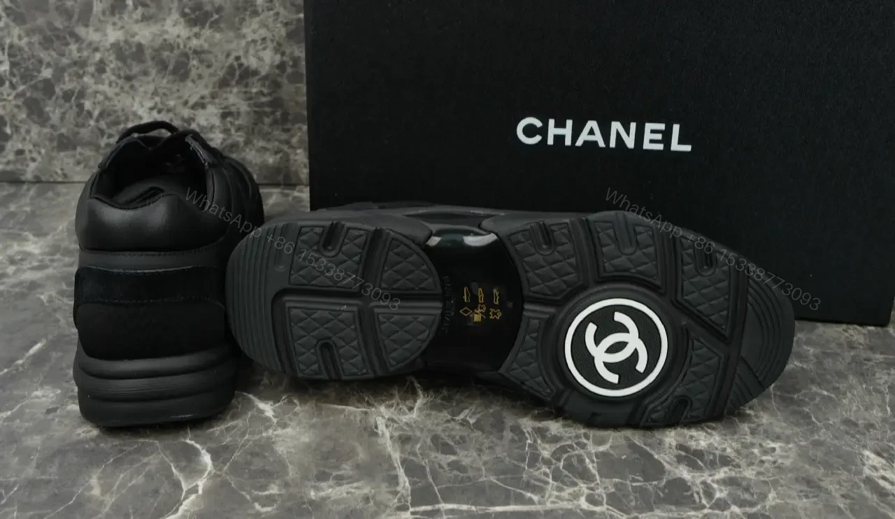 View 3 of Black Nubuck Trainers – Luxe, All‐Day Comfort, Monochrome Edge