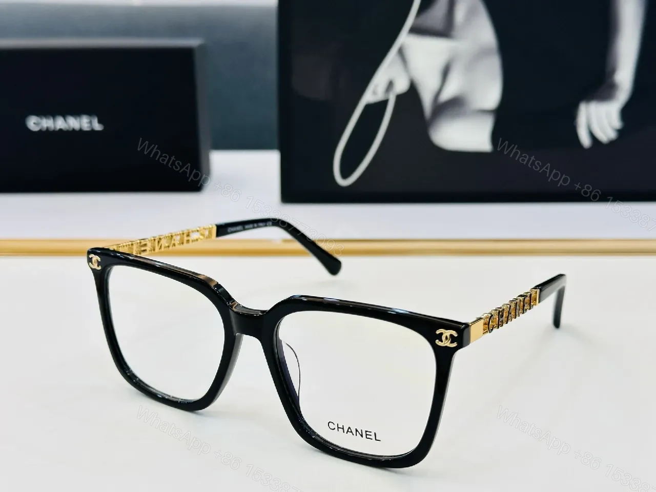 View 7 of Oversized Black Acetate Eyewear: Chic, Comfortable, Designer-Inspired