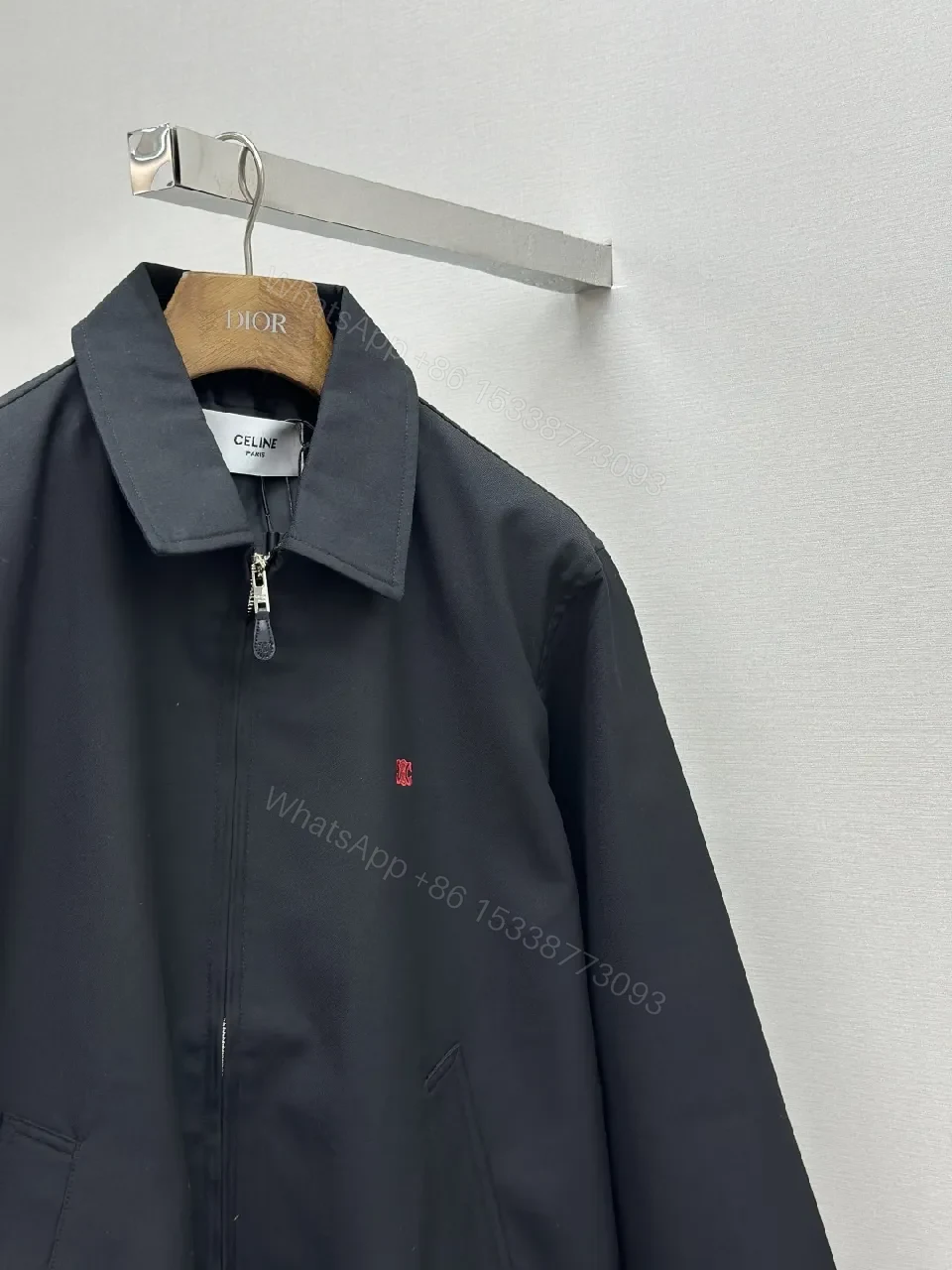 View 9 of Minimalist Black Coach Jacket: Premium, Wind-Resistant Utility Jacket