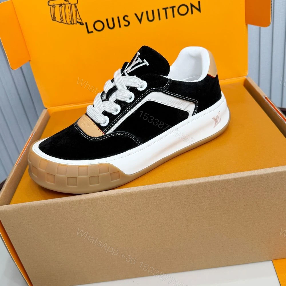 View 3 of Louis Vuitton LV Tilted Sneaker Black 1AJ734