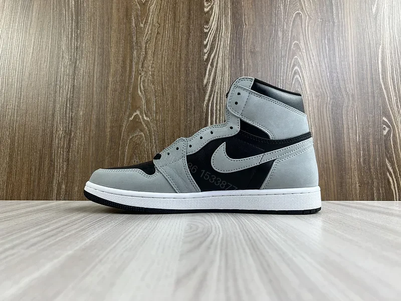 View 10 of Midnight Charcoal Slate Air Jordan-Inspired High-Tops: Luxury Comfort