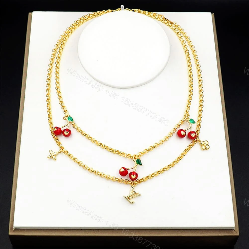 View 2 of LV x TM Cerise Necklace