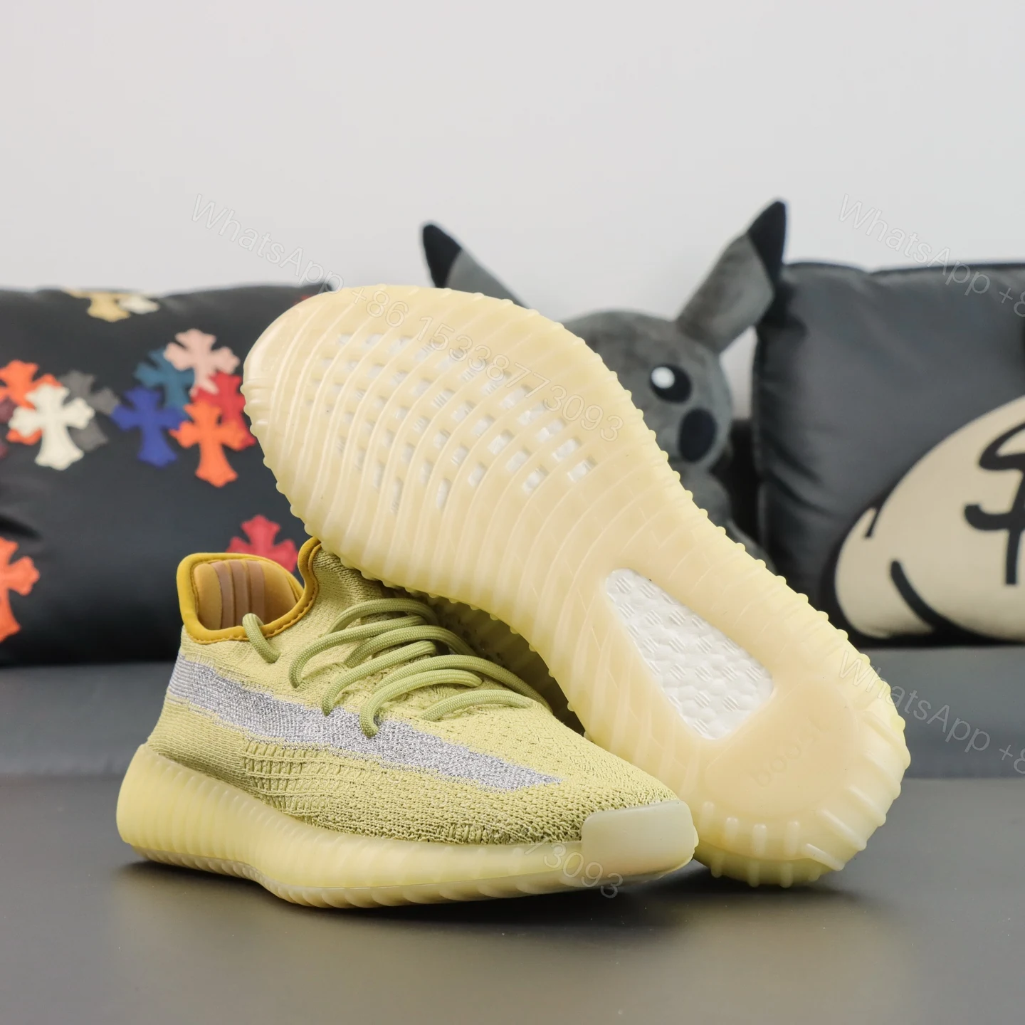 View 3 of YEEZY BOOST 350 V2 Linen Replicas