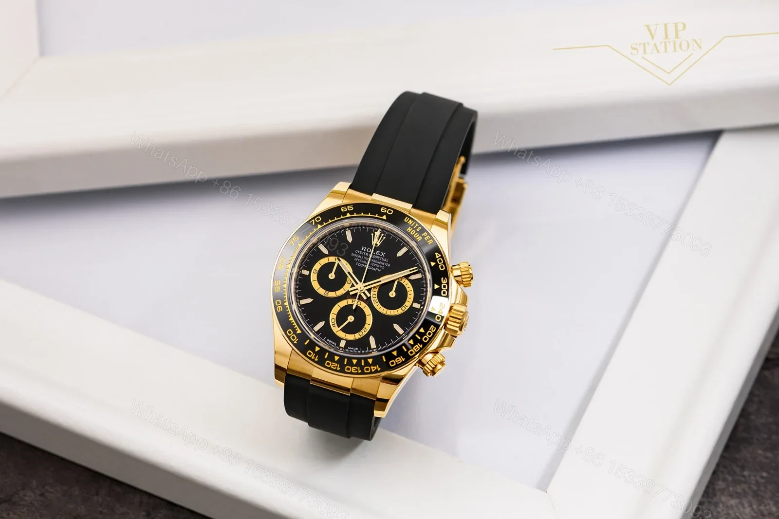 View 13 of Superclone Rolex Daytona Black Dial 126518LN