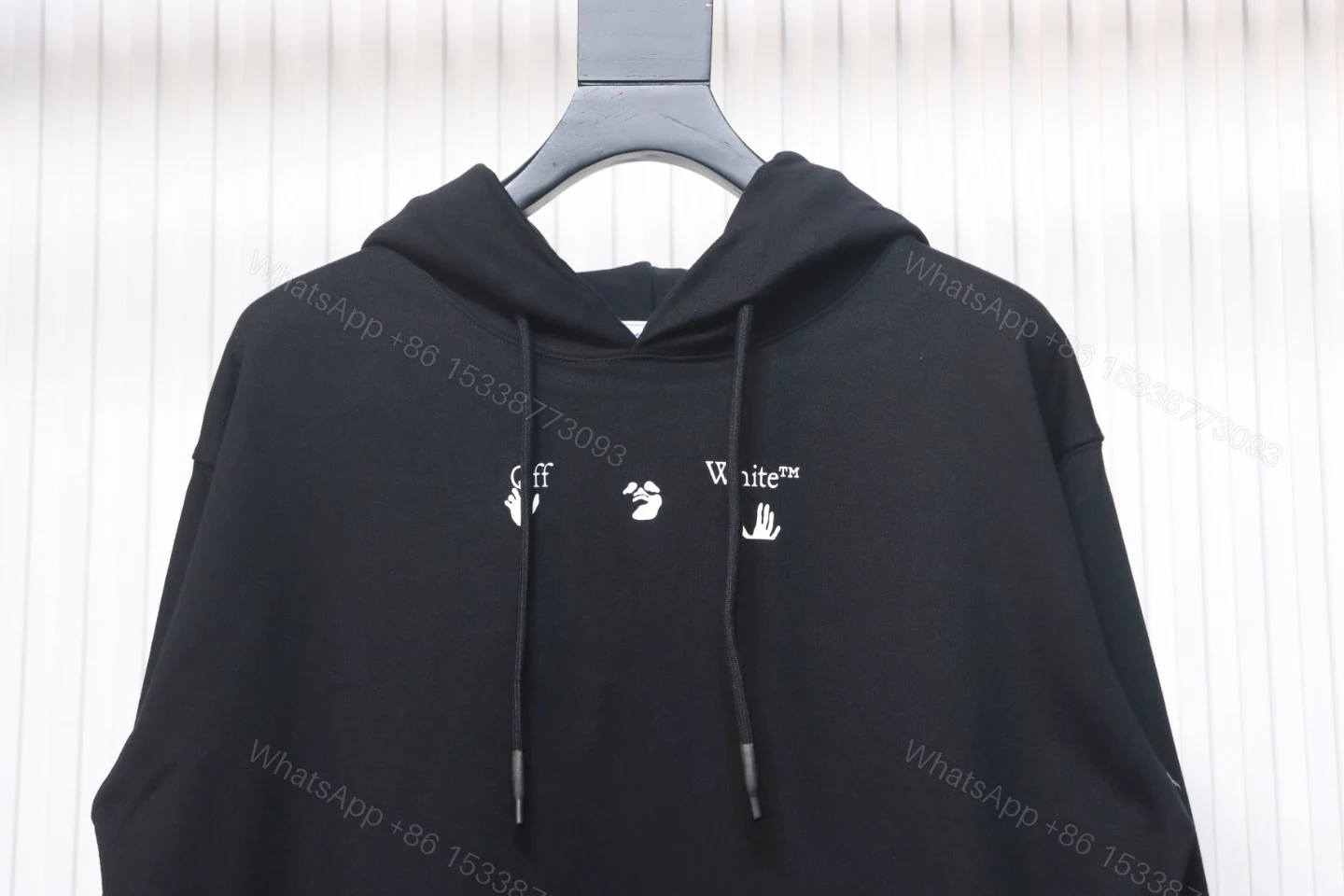 View 5 of Off-white Red and Gray Melted Arrow Hoodie