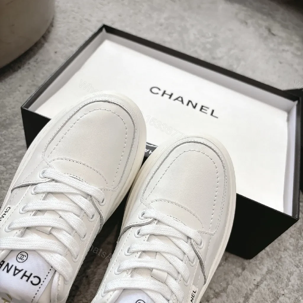 View 8 of Minimalist-Chic White Trainers: Structured, Comfort, Luxe-Ready Sneakers